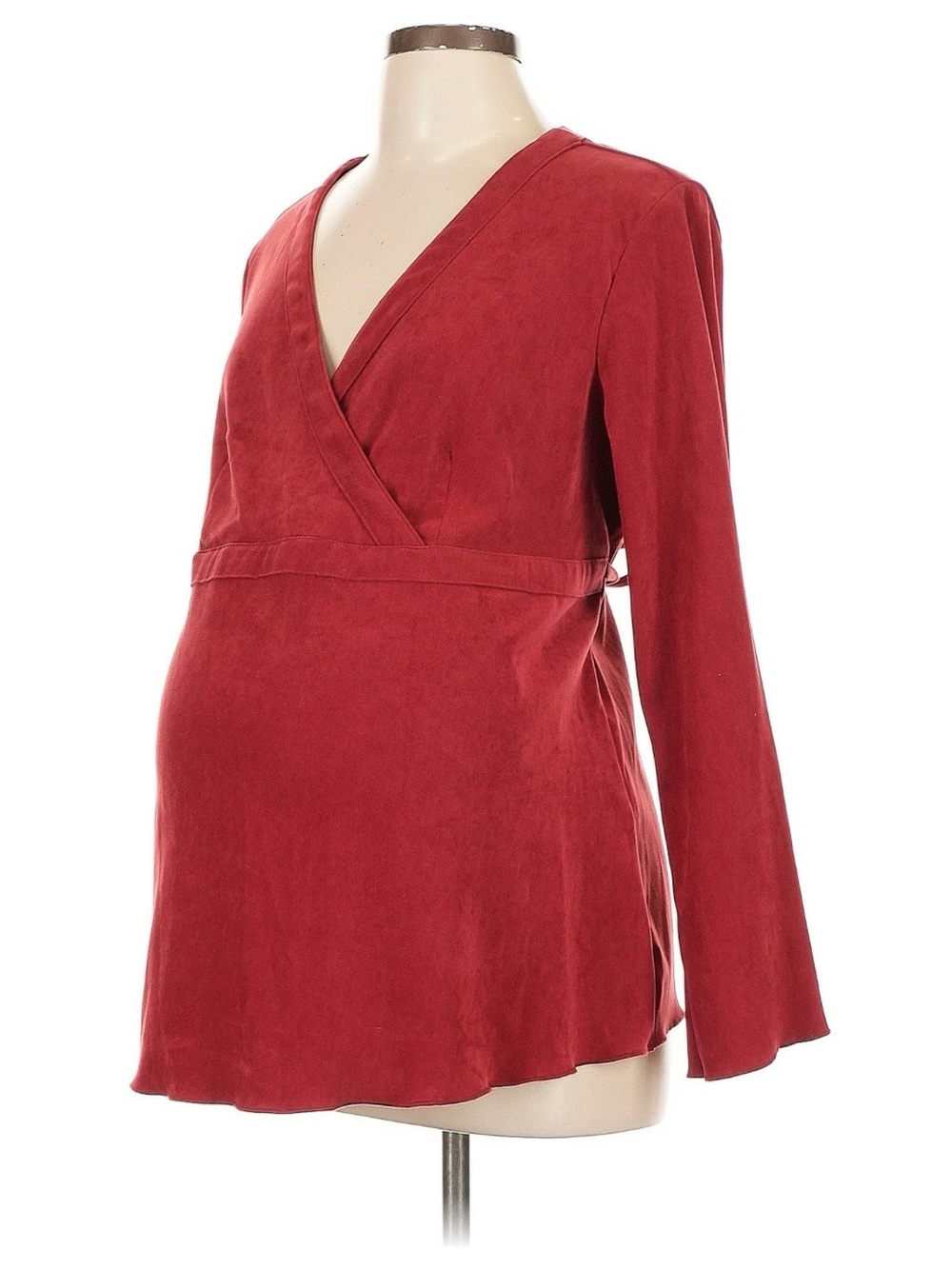 Oh! Mamma Red Maternity Top